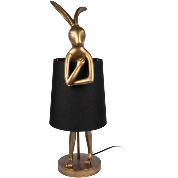 

Настольная лампа Loft It Lapine 10315/B Black с животными, Черный, Lapine 10315/B Black