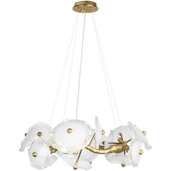 

Подвесной светильник Loft It Bloom 10352/850 AB с цветами, Белый, Bloom 10352/850 AB