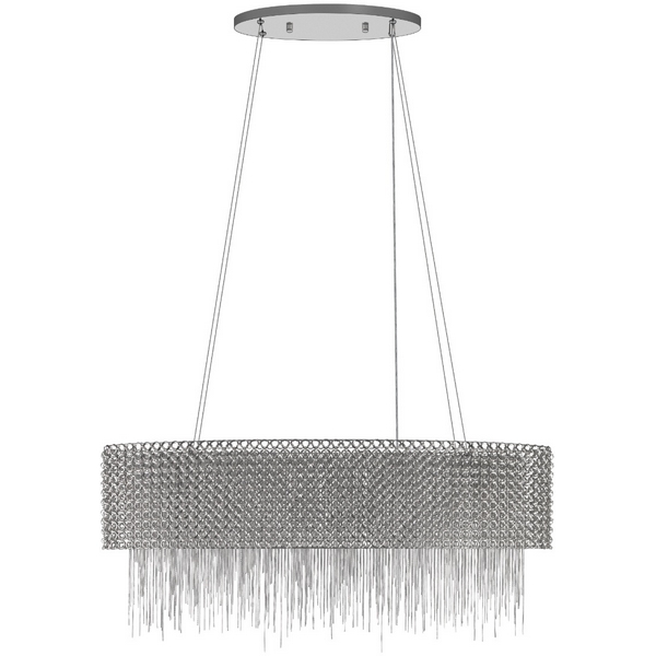 

Подвесная люстра Loft It Opera 10406/850L, Никель, Opera 10406/850L
