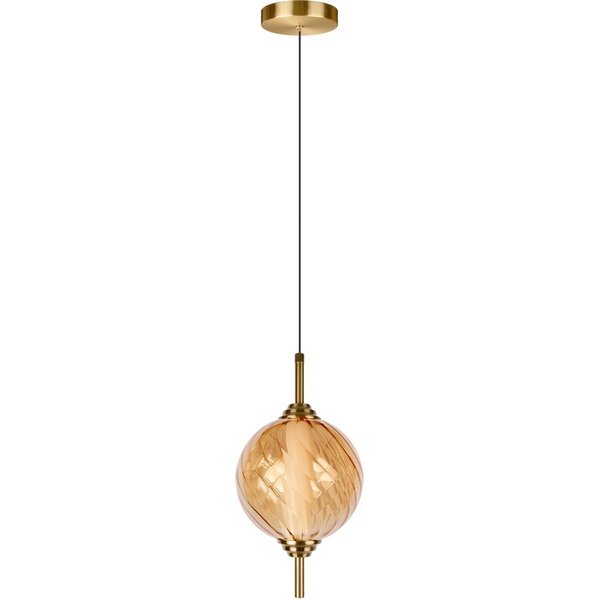 

Подвесной светодиодный светильник Loft It Helix 10421/B Amber в форме шара, Янтарный, Helix 10421/B Amber