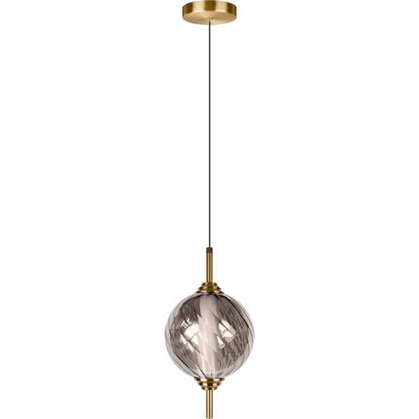 

Подвесной светодиодный светильник Loft It Helix 10421/B Smoke в форме шара, Дымчатый, Helix 10421/B Smoke