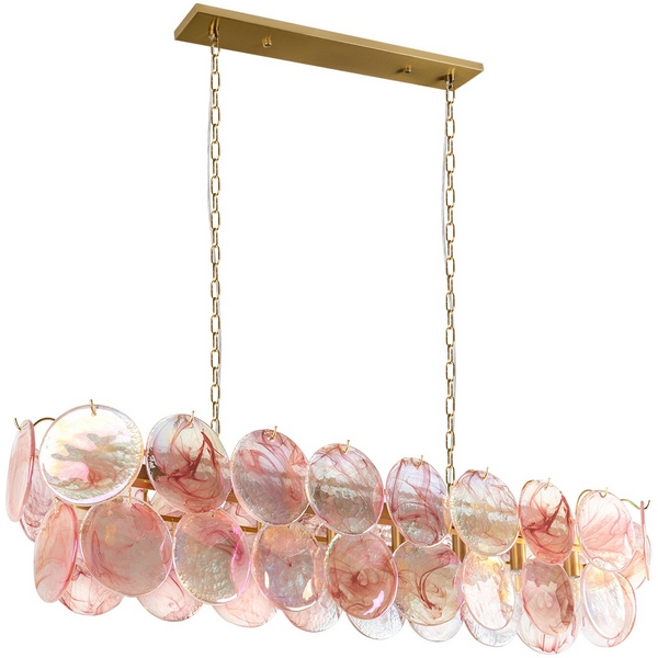 Изображение товара Подвесная люстра Loft It Lolly Pink с 8 LED лампами в стиле модерн Изображение товара Подвесная люстра Loft It Lolly Pink с 8 LED лампами в стиле модерн