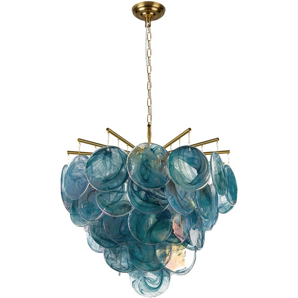 Изображение товара Подвесная люстра Loft It Lolly 10492/600 Blue с регуляцией высоты и стильным дизайном Изображение товара Подвесная люстра Loft It Lolly 10492/600 Blue с регуляцией высоты и стильным дизайном
