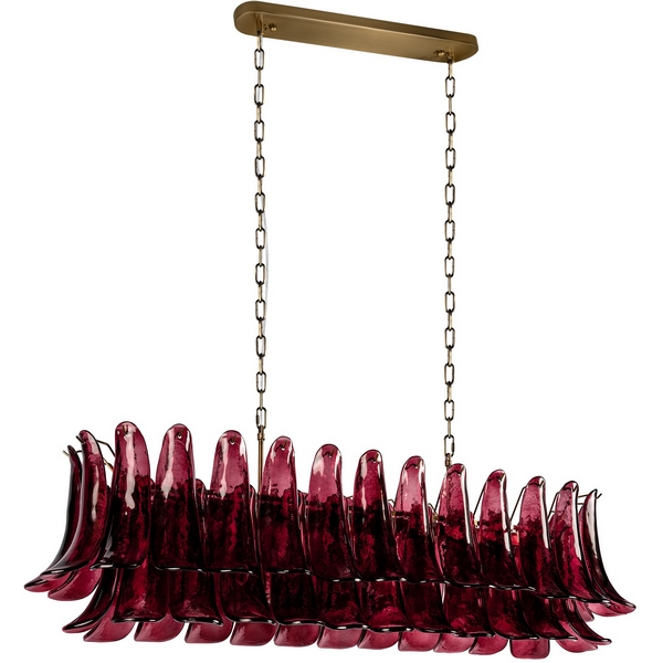 Подвесная люстра Loft It Lilou 10600/1200R Burgundy