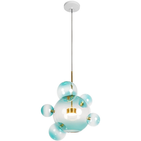 

Подвесной светильник Loft It Bolle 2027-P6 Blue, Голубой, Bolle 2027-P6 Blue