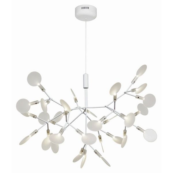 

Подвесной светильник светодиодный Heracleum 29022-30W (Loft It), Белый, Heracleum 9022-30W