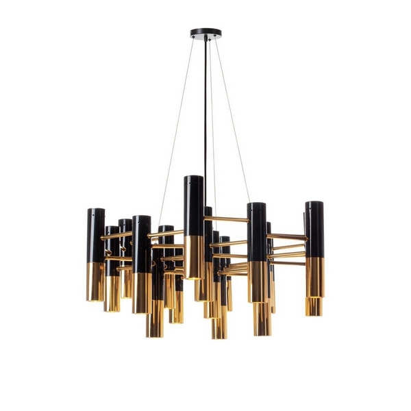 

Подвесная люстра Loft It Ike 9952-19, Черный, Ike 9952-19
