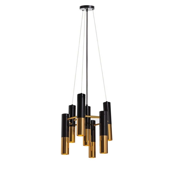 

Подвесная люстра Loft It Ike 9952-7, Черный, Ike 9952-7