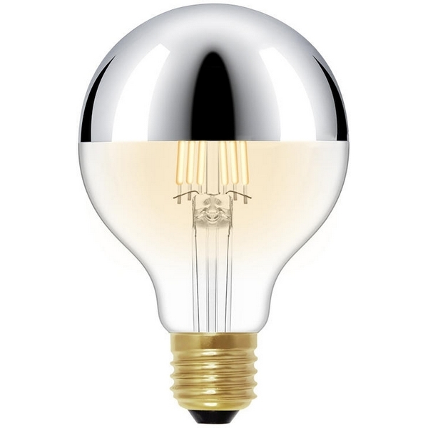 

Лампочка светодиодная G80LED Loft It Edison Bulb Chrome, Edison Bulb G80LED Chrome