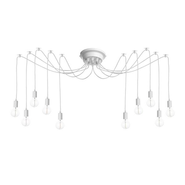 

Потолочная люстра паук Loft It SPIDER LOFT1162W/10, Белый, SPIDER LOFT1162W/10