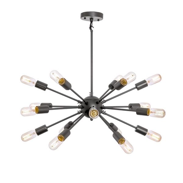 

Подвесная люстра Sputnik LOFT1832P-18 (Loft It), Серый, Sputnik LOFT1832P-18