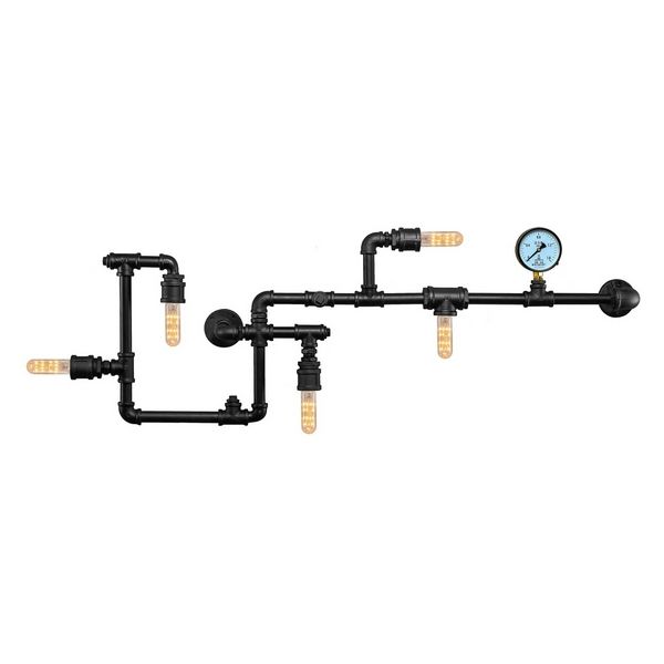 

Бра из труб Loft It 1906 LOFT1906W, Черный, Loft 1906 LOFT1906W