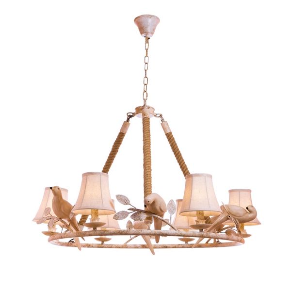 

Подвесная люстра с птичками Philomela LOFT8138-6 (Loft It), Бежевый, Philomela LOFT8138-6