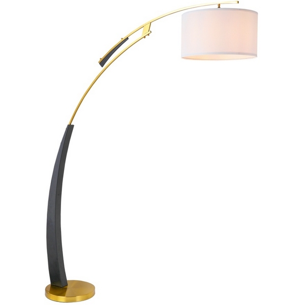 

Торшер изогнутый Lussole LGO Franklin LSP-5027, Черный, Franklin LSP-5027