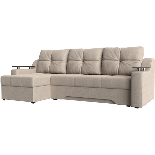 

Угловой диван Сенатор левый (рогожка бежевая) Лига Диванов 102711L, Бежевый, Сенатор 102711L