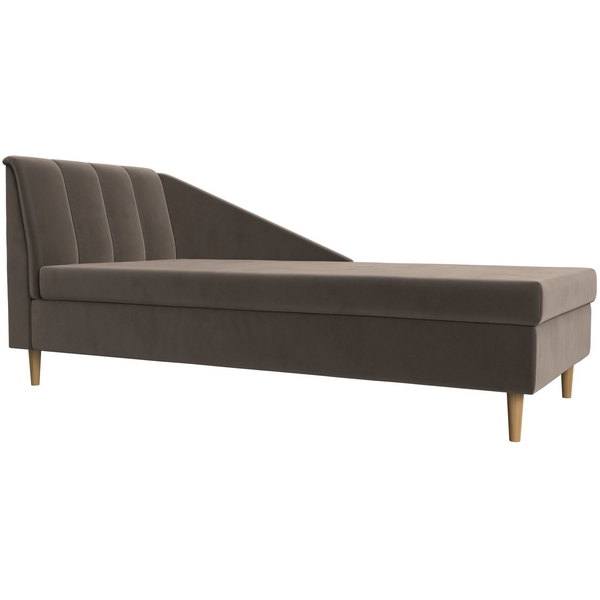 

Кушетка Астер левая (Велюр коричневый) Лига Диванов 104514L, Астер 104514L