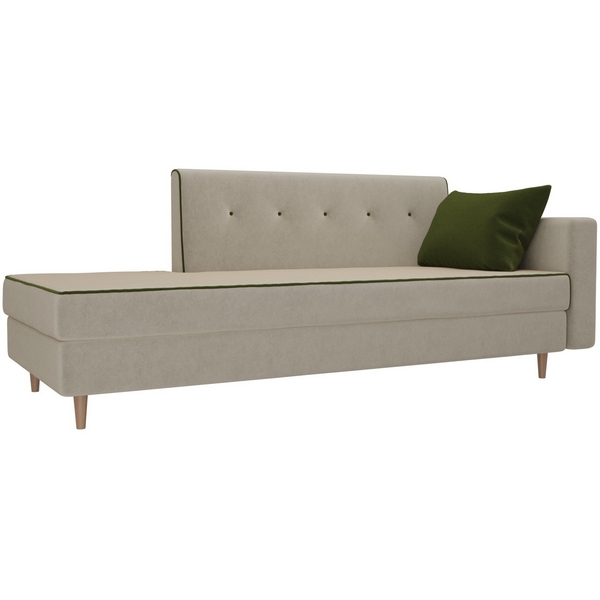 

Тахта Селена (основа микровельвет бежевый, компаньон микровельвет зеленый) Лига Диванов 105225, Бежевый;зеленый, Селена 105225