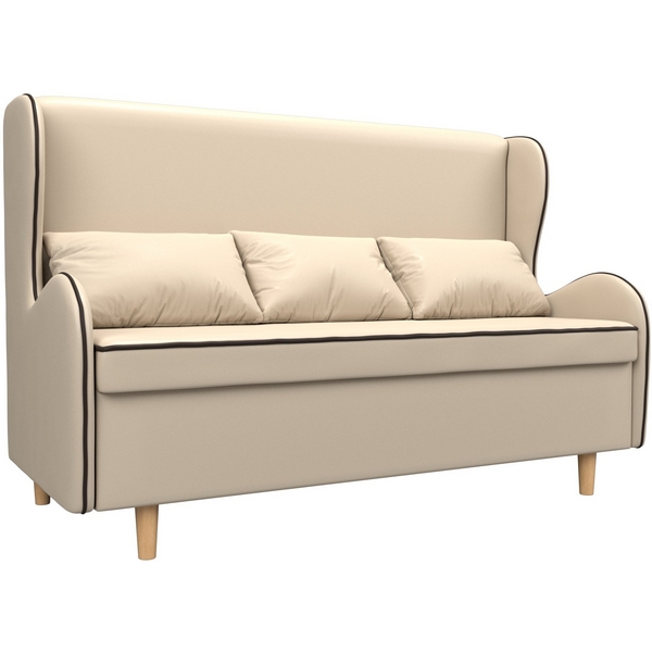 

Кухонный диван Сэймон (экокожа бежевая, кант экокожа коричневая) Лига Диванов 105376, Сэймон 105376