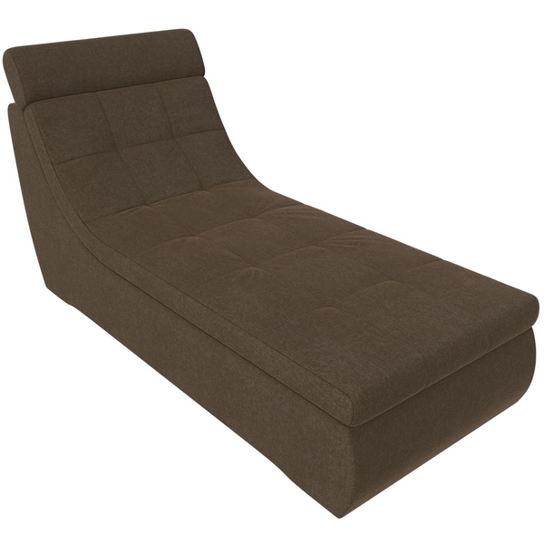 

Модуль Холидей Люкс канапе (рогожка коричневая) Лига Диванов 105645, Коричневый, Холидей Люкс 105645