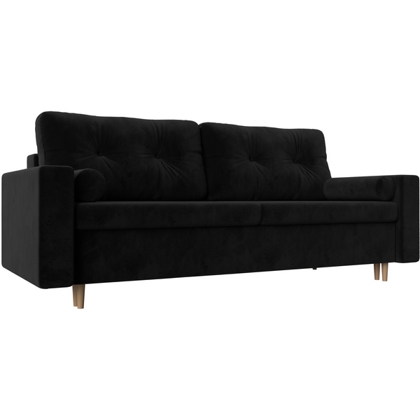 

Диван прямой Белфаст (велюр черный) Лига Диванов 105767, Белфаст 105767