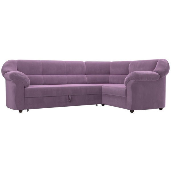 

Диван угловой Карнелла правый (микровельвет сиреневый) Лига Диванов 105894, Карнелла 105894