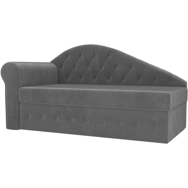 

Тахта Джулия левый (велюр серый) Лига Диванов 106235L, Джулия 106235L