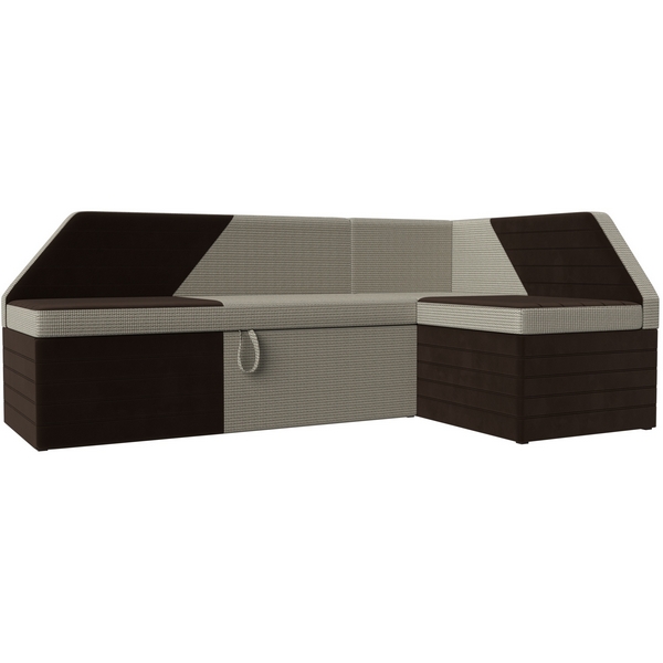 

Кухонный угловой диван Дуглас правый (основа рогожка Корфу 02, компаньон микровельвет коричневый) Лига Диванов 106922, Коричневый;корфу, Дуглас 106922