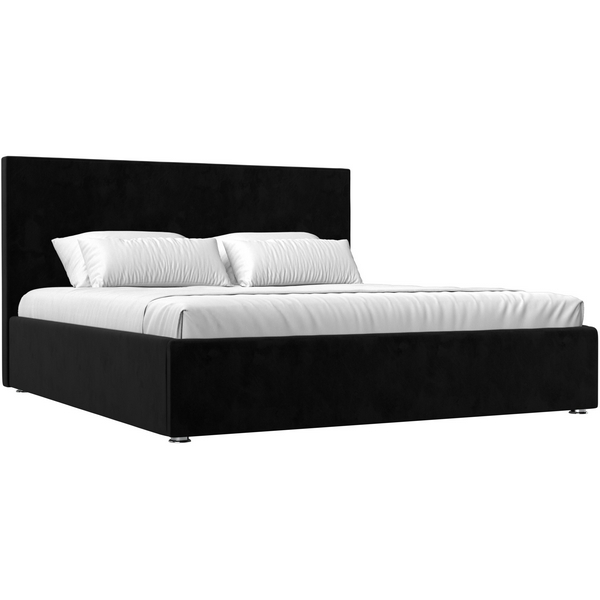 

Интерьерная кровать Кариба 200 (велюр черный) Лига Диванов 108392, Кариба 108392