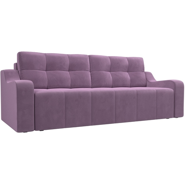 

Прямой диван Итон (микровельвет сиреневый) Лига Диванов 108581, Итон 108581