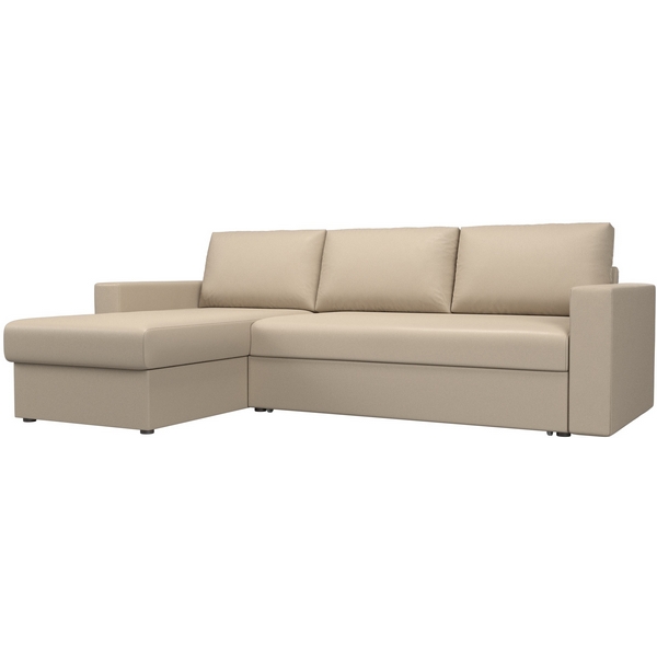 

Угловой диван Траумберг левый (экокожа бежевая) Лига Диванов 108699L, Бежевый, Траумберг 108699L