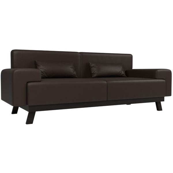 

Прямой диван Мюнхен (экокожа коричневая) Лига Диванов 109116, Коричневый, Мюнхен 109116