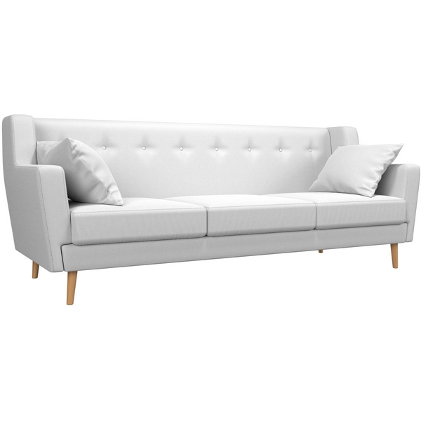 

Прямой диван Брайтон 3 (экокожа белая) Лига Диванов 109168, Белый, Брайтон 109168