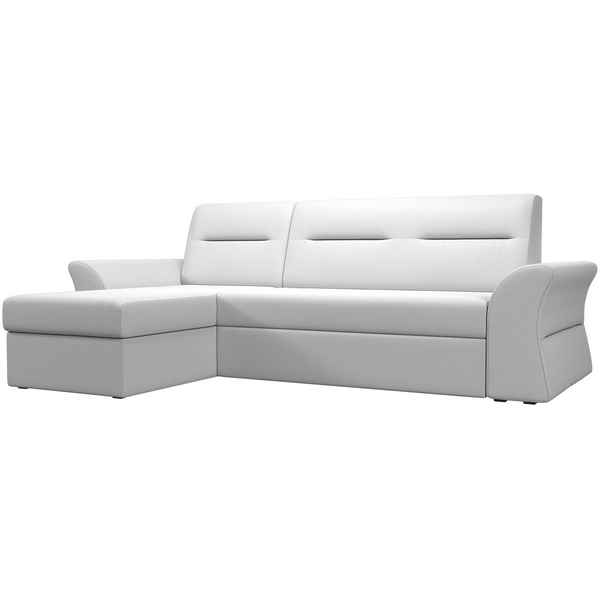 

Угловой диван Клайд левый (экокожа белая) Лига Диванов 109290L, Клайд 109290L