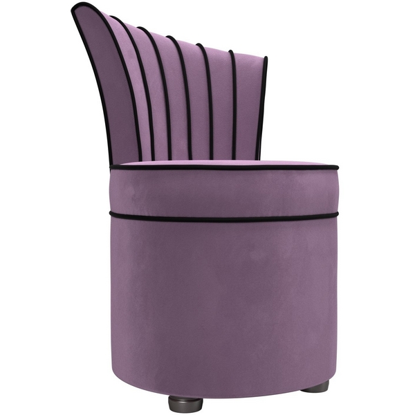 

Пуф Ирис (микровельвет сиреневый, кант микровельвет коричневый) Лига Диванов 109398, Пуф Ирис 109398