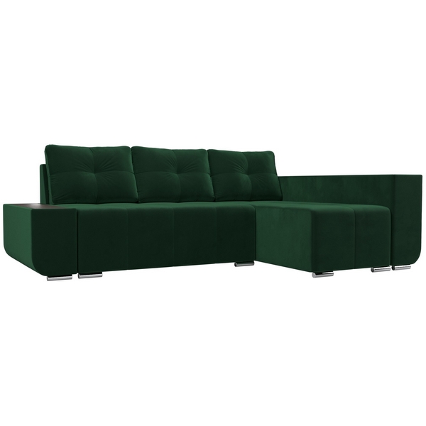 

Угловой диван Амадэус Люкс правый (велюр зеленый) Лига Диванов 109710, Амадэус Люкс 109710