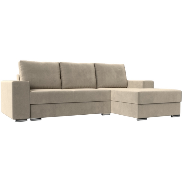 

Угловой диван Дрезден правый (микровельвет бежевый) Лига Диванов 111794, Дрезден 111794