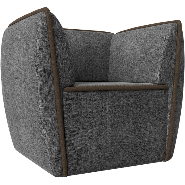 

Кресло Бергамо (основа рогожка серая, кант рогожка коричневая) Лига Диванов 112020, Серый;коричневый, Бергамо 112020