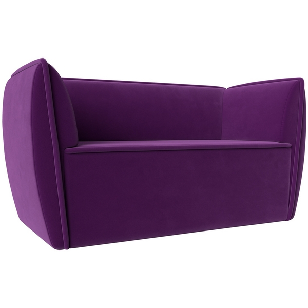 

Прямой диван Бергамо 2-х местный (микровельвет фиолетовый) Лига Диванов 112063, Бергамо 112063