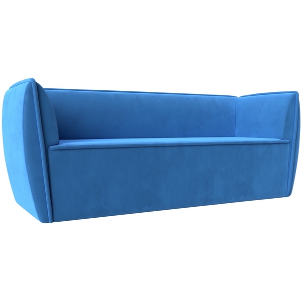 

Прямой диван Бергамо 3-х местный (велюр голубой) Лига Диванов 112086, Бергамо 112086