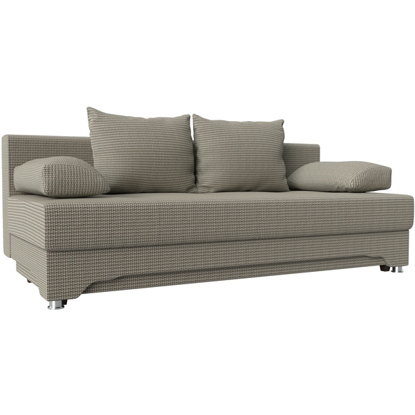 

Диван прямой Ник-2 (рогожка Корфу 02, подушки рогожка К-02/к-02) Лига Диванов 112154, Ник-2 112154