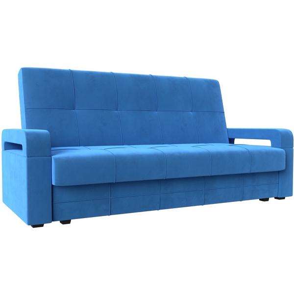 

Диван-книжка Гермес лайт (велюр голубой) Лига Диванов 112737, Гермес 112737