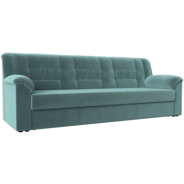 

Прямой диван Карелия (велюр бирюзовый) Лига Диванов 113315, Карелия 113315