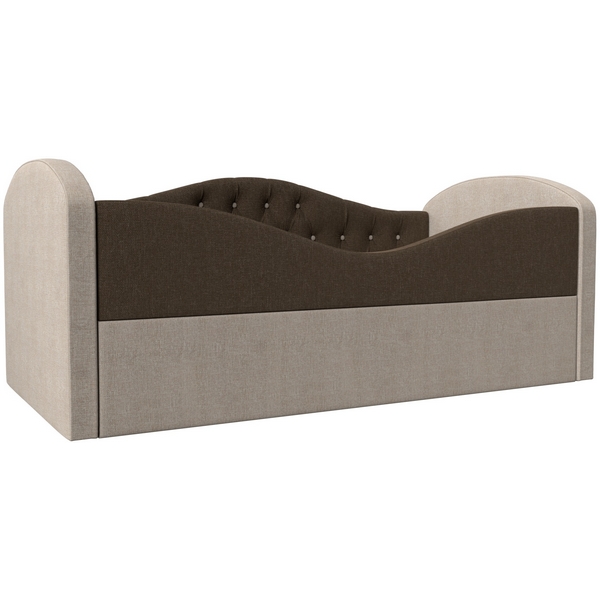 

Детская кровать Сказка Люкс (Рогожка коричневый) Лига Диванов 113926, Сказка 113926