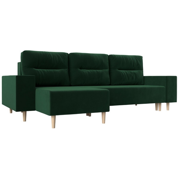 

Диван угловой Шанхай угол левый (велюр зеленый) Лига Диванов 115041L, Шанхай 115041L