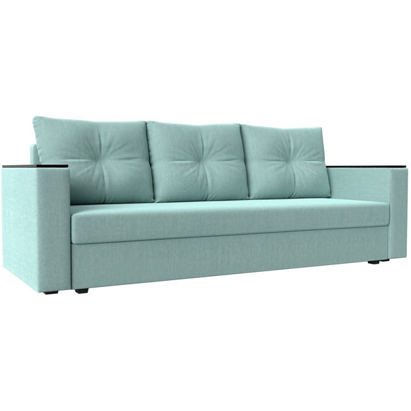 

Диван прямой Атланта лайт без стола (рогожка berat ментоловая) Лига Диванов 115150, Атланта лайт 115150