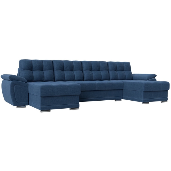 

П-образный диван Нэстор (рогожка berat синий) Лига Диванов 115745, Нэстор 115745