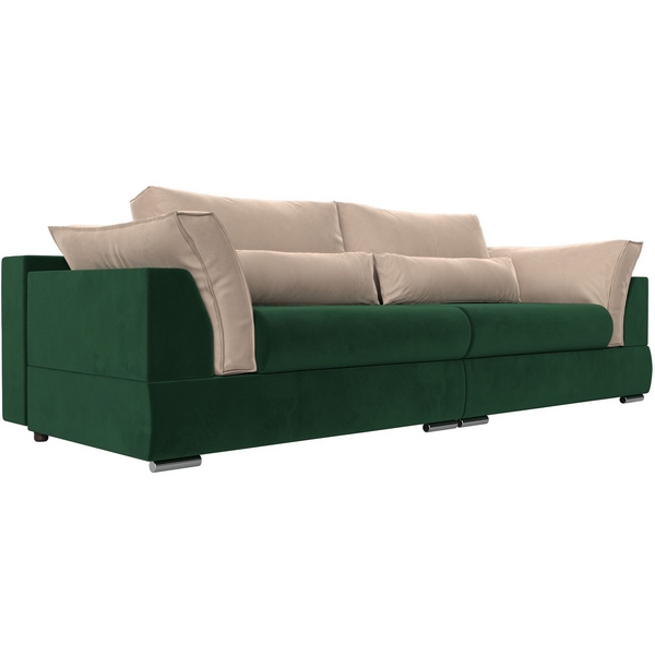 

Прямой диван Пекин (велюр зеленый, подушки велюр бежевый) Лига Диванов 116089, Бежевый;зеленый, Пекин 116089