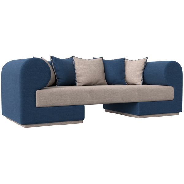 

Прямой диван Кипр (основа рогожка berat бежевая, компаньон рогожка berat синяя, подушки рогожка berat бежевая, berat синяя) Лига Диванов 116308, Кипр 116308