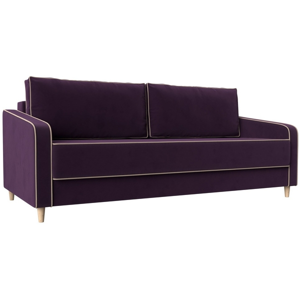 

Прямой диван Варшава (Велюр/Бежевый,Фиолетовый) Лига Диванов 116951, Варшава 116951