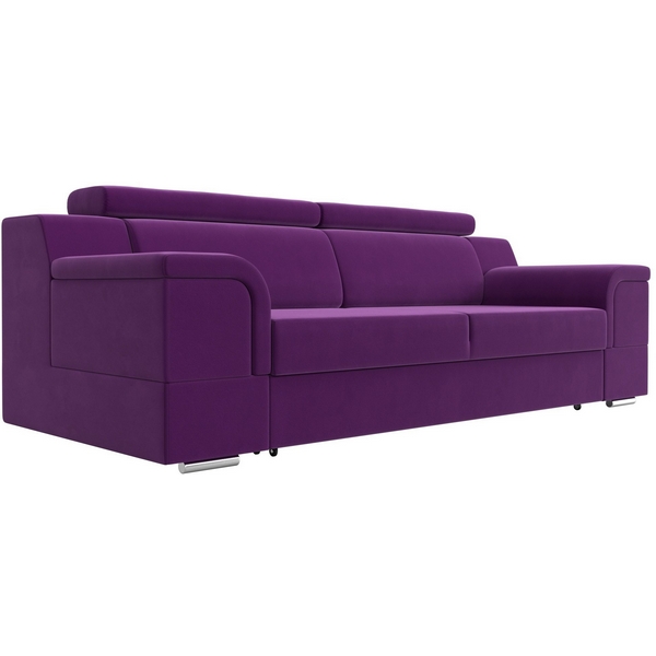 

Прямой диван Лига-003 (Микровельвет/Фиолетовый) Лига Диванов 117118, Лига-003 117118